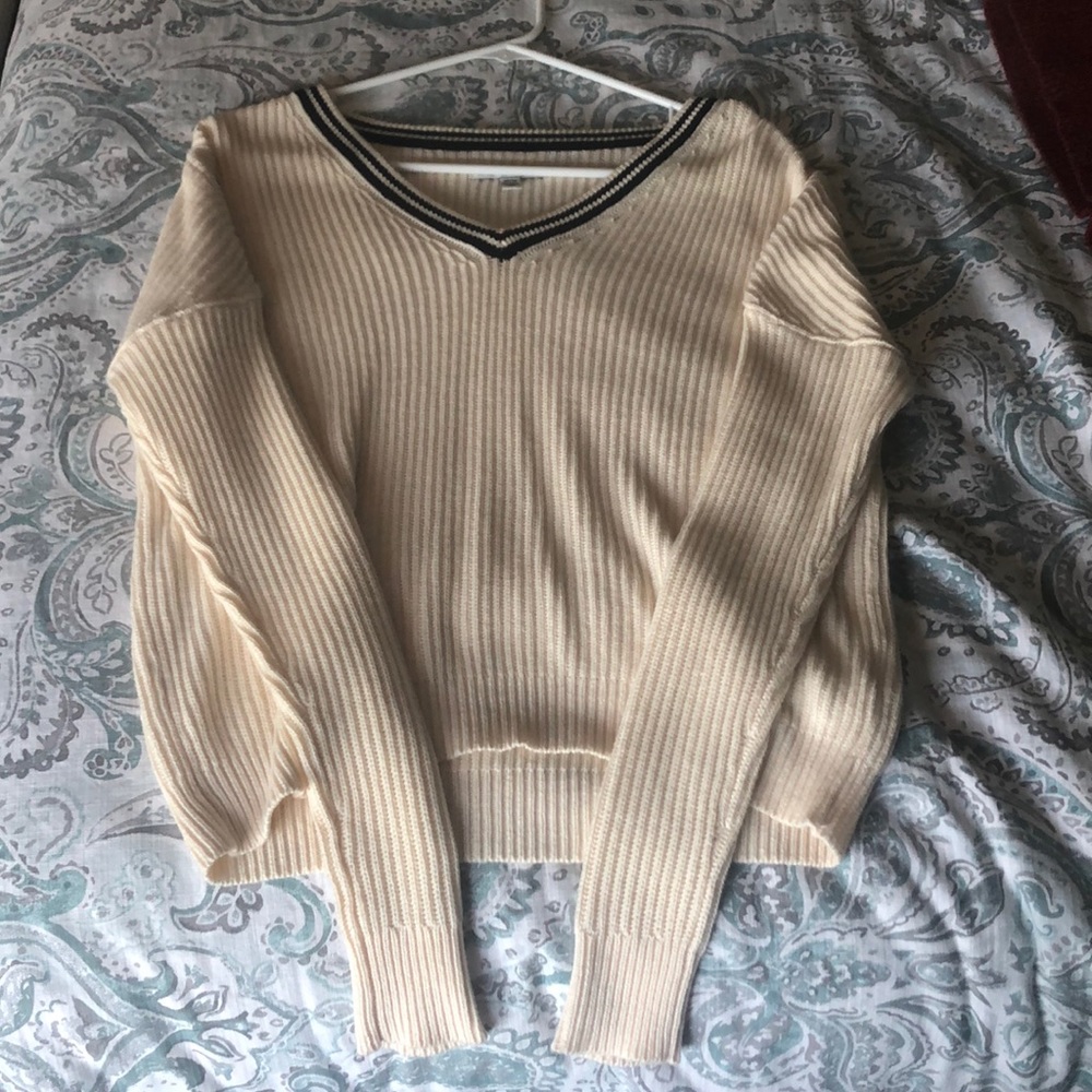 Cream-colored Sweater